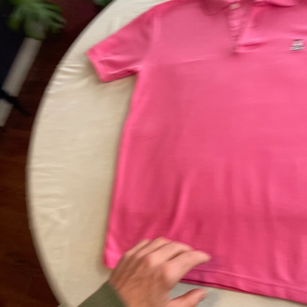 Psycho Bunny Bright Pink Polo – Size M (Imperfect / As‑Is) - Picture 2 of 8